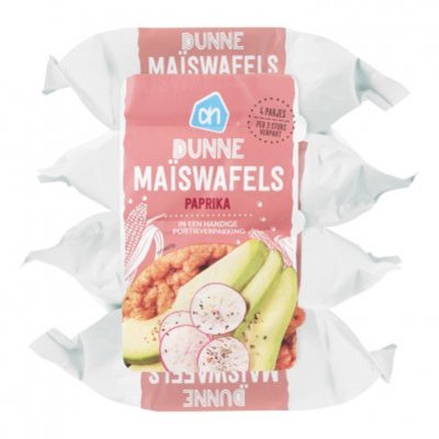 Huismerk Maiswafel paprika portie